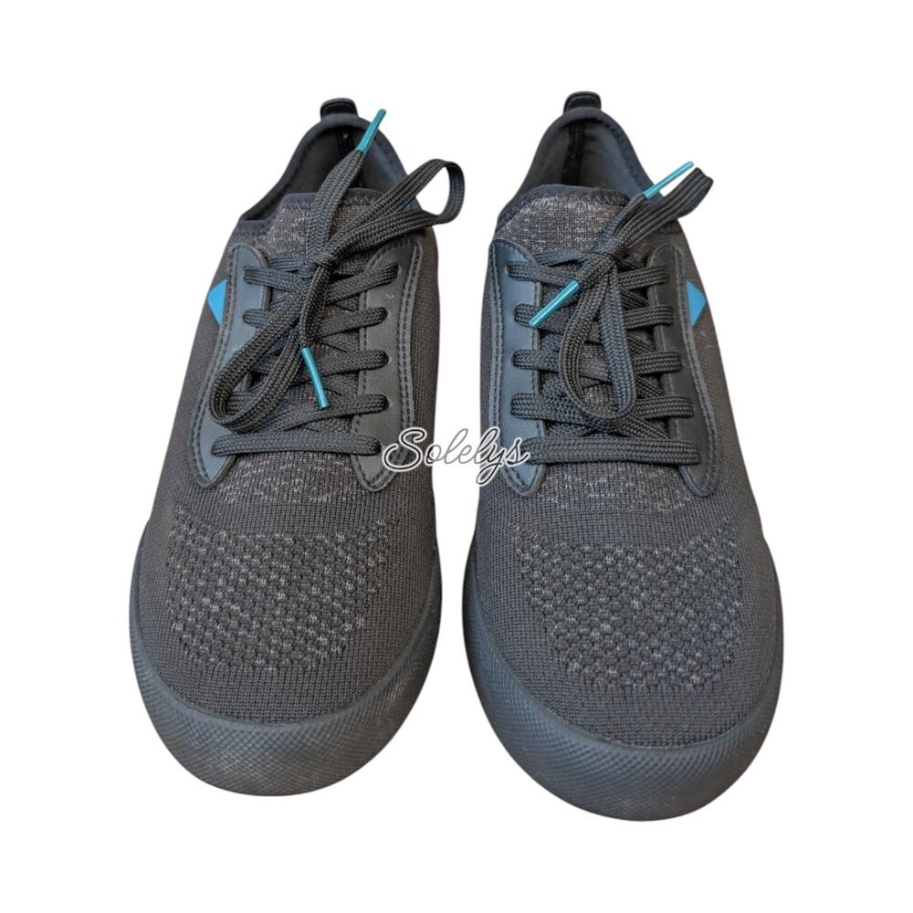 Vessi Weekend Classic Womens 8 Asphalt Black Waterproof Walking Travel Shoe
